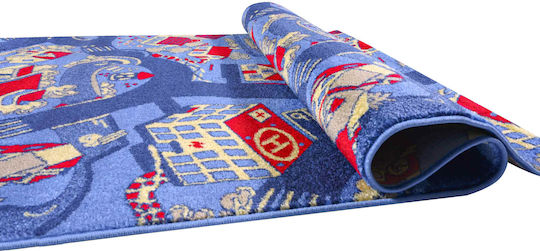 Balsan Star 624 Rug Rectangular Blue