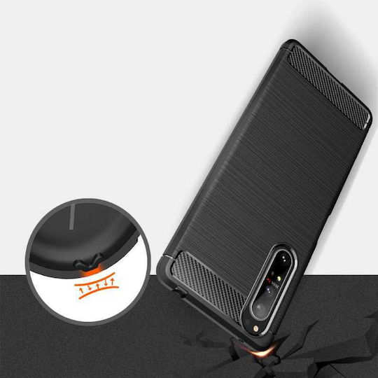 Spacecase Gehärtetes Glas Schwarz (Xperia 5 II)