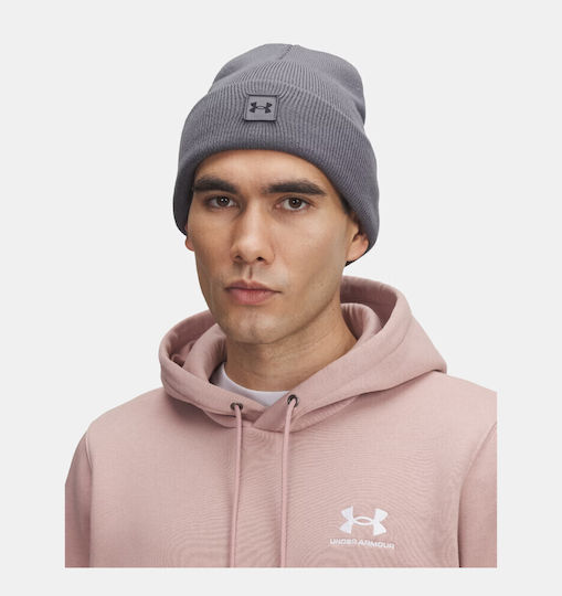 Halftime Beanie Unisex Σκούφος Πλεκτός σε Γκρι χρώμα