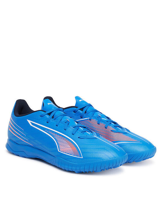 PUMA Play Football Shoes with Molded Cleats Blue