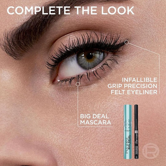 L'Oreal Paris Paradise Big Deal Wasserdicht Mascara für Band & Länge Schwarz 9.9ml