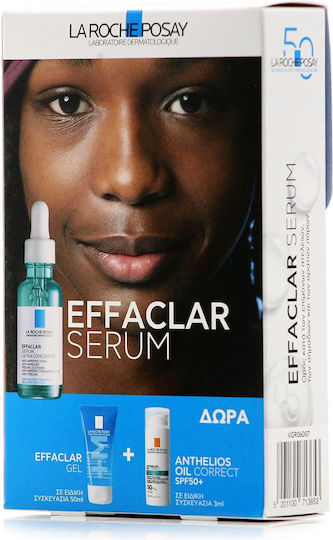 La Roche Posay Effaclar Ultra Concentrated Σετ Περιποίησης για Κατά της Ακμής 3τμχ