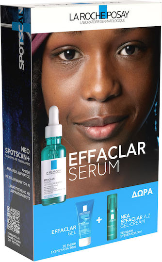 La Roche Posay Effaclar Skin Care Set for Αnti-ageing & against Acne 3pcs