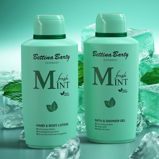 Bettina Barty Fresh Mint Αφρόλουτρο σε Gel & Άρωμα Μέντα 500ml