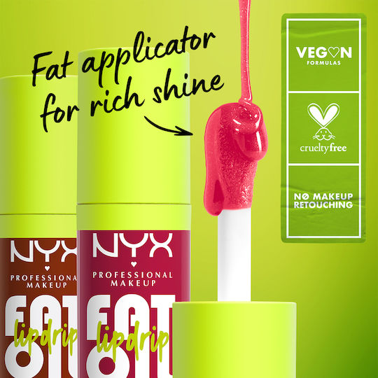 NYX Professional Makeup Fat Oil Lip Drip 05 Newsfeed 4.8ml