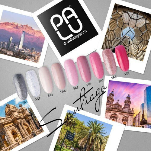 Palu Semi-Permanent Nail Polish SA8 with Glitter 11ml 1pcs