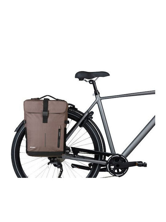 Basil Gepäckträgertasche Doppelter Braun