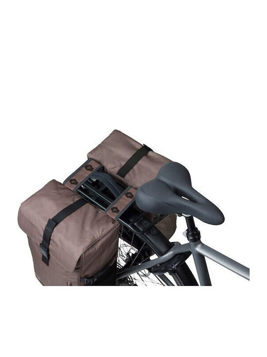 Basil Gepäckträgertasche Doppelter Braun