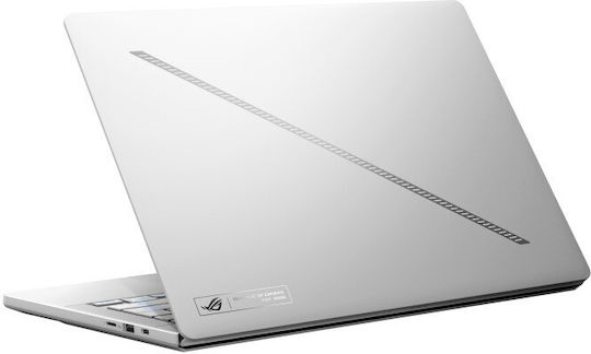 Asus ROG Zephyrus G14 GA403WR-G14.R95070TI 14 Zoll OLED 120Hz Ryzen AI 300 Serie HX370/32GB/1TB SSD GeForce RTX 5070 Ti Windows 11 Startseite Platinweiß US Tastatursprache