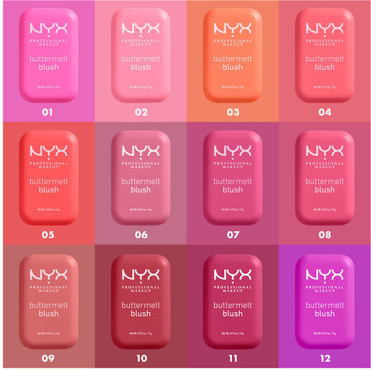 NYX Professional Makeup Blush Buttermelt 08 Getting Butta 5gr