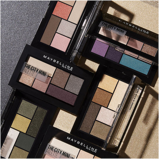 Maybelline The City Mini Eye Shadow Palette in Solid Form 410 Chill Brunch Neutrals 6gr