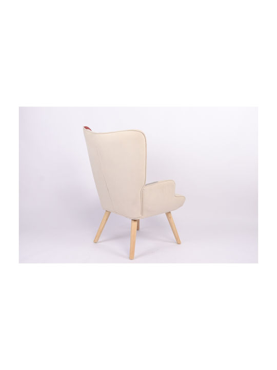 Briar Bergère Bordeaux/Grey Patchwork 73x69x96cm