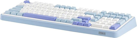 Epomaker TH99 Wireless Gaming Mechanical Keyboard with RGB lighting (English US) Blue