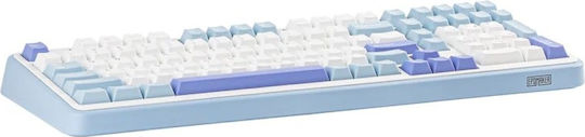 Epomaker TH99 Wireless Gaming Mechanical Keyboard with RGB lighting (English US) Blue