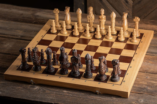 Schach aus Holz 65x65cm