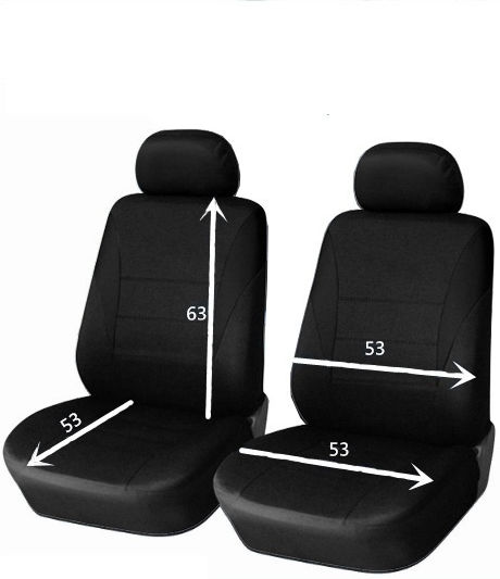 1+1 Universal Upholstery Front Seats Suitable Car Bus Van Sizes