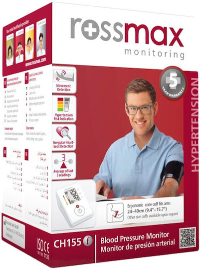 Rossmax CH155F Electronical Blood Pressure Monitor Arm CH155F