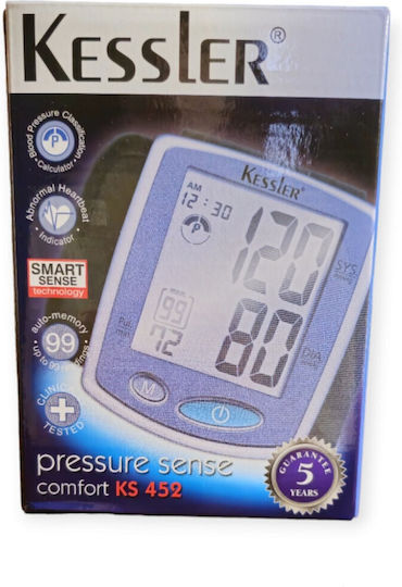 Kessler Pressure Sense Comfort KS452 Digital Blutdruckmessgerät Handgelenk KS 452