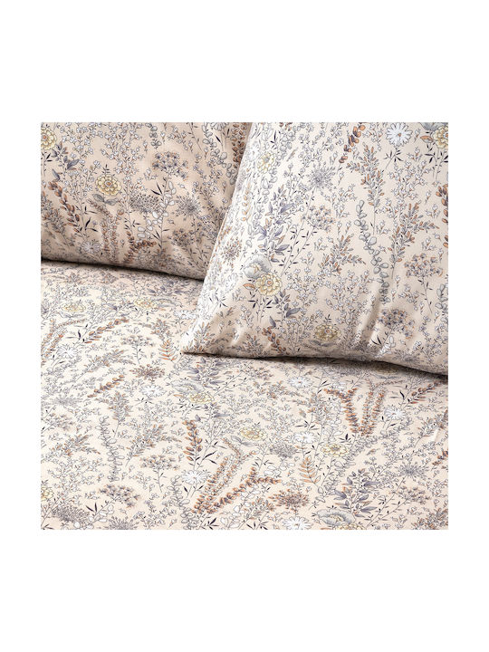 Beauty Home Art 12254 Σετ Μαξιλαροθήκες με Φάσα Μπεζ 52x72εκ.