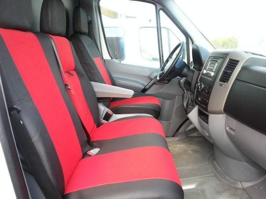 2+1 Upholstery Covers Front Seats Mercedes Sprinter Volkswagen Crafter 2 Colors