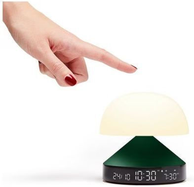 Lexon Design Mina Sunrise Ceas Deșteptător Lexon Design Mina Sunrise Verde Închis