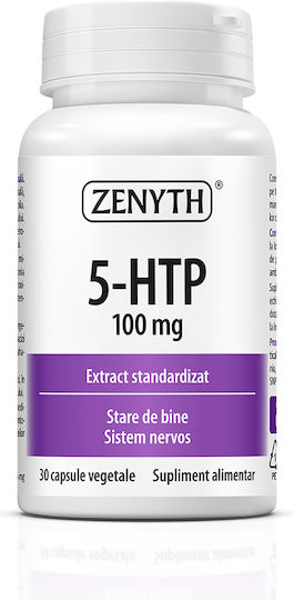 Zenyth 5 HTP / GABA / Tyrosine 100mg 30 Κάψουλες Natural