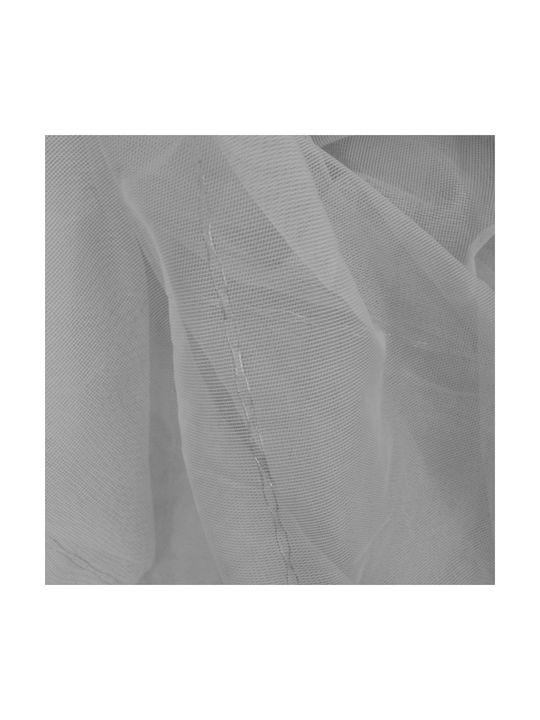 Saray Home Curtain With Pencil Pleat Gray 280x300cm