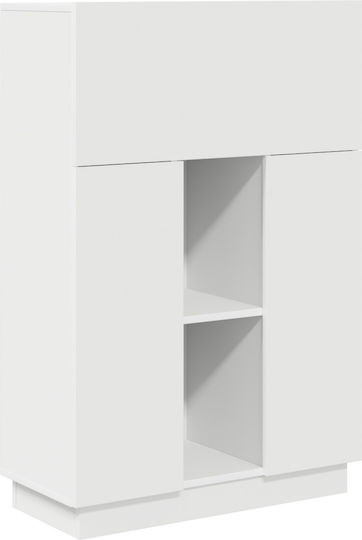 Schreibtisch Holz White 71.5x31.5x106.5cm