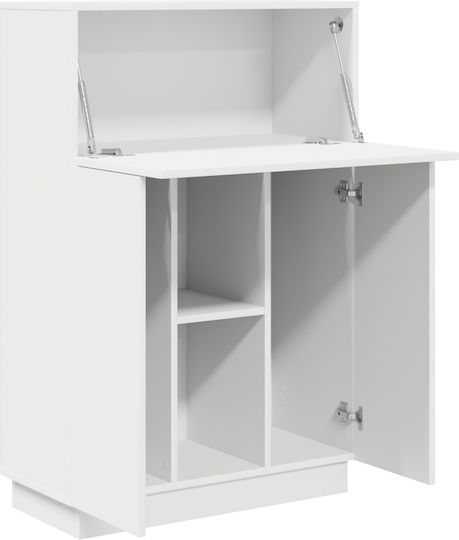 Schreibtisch Holz White 71.5x31.5x106.5cm