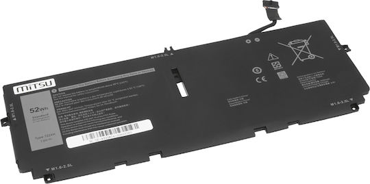 Baterie 722kk Dell XPS 13 9300 9310 9380 7.6v