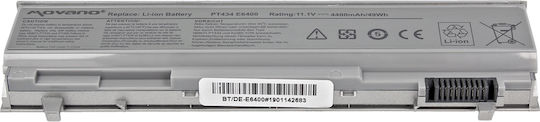 Movano Laptop-Batterie Dell Latitude E6400 Notebook 10.8V-11.1V 4400 mAh