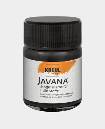 C.Kreul Javana Υγρό Χρώμα Χειροτεχνίας Μαύρο για Ύφασμα 50ml
