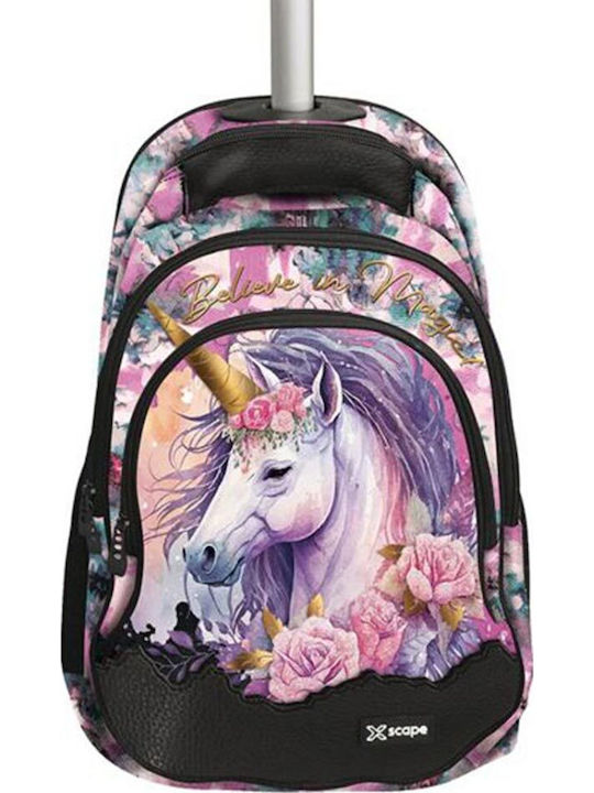 Graffiti Xscape School Bag Trolley Elementary, Elementary Multicolour