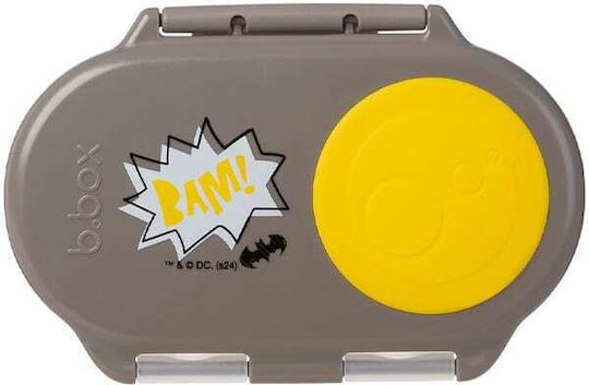 B.Box Plastic Kids' Food Container Batman Gray