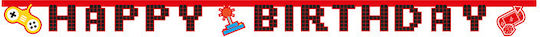 Happy Birthday Gaming Girlande für Party Buchstaben