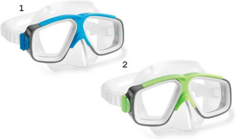 Intex Μάσκα Θαλάσσης Surf Rider Γαλάζια