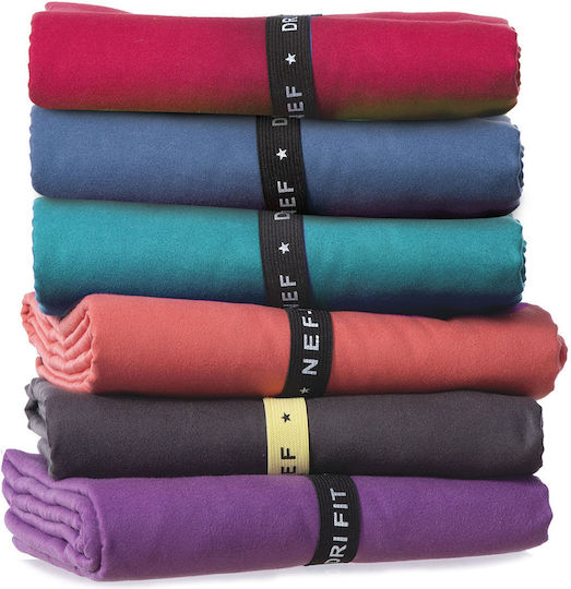 Nef-Nef Homeware Vivid Πετσέτα Microfiber Σώματος 200gr/m² Μαύρη 170x90εκ.