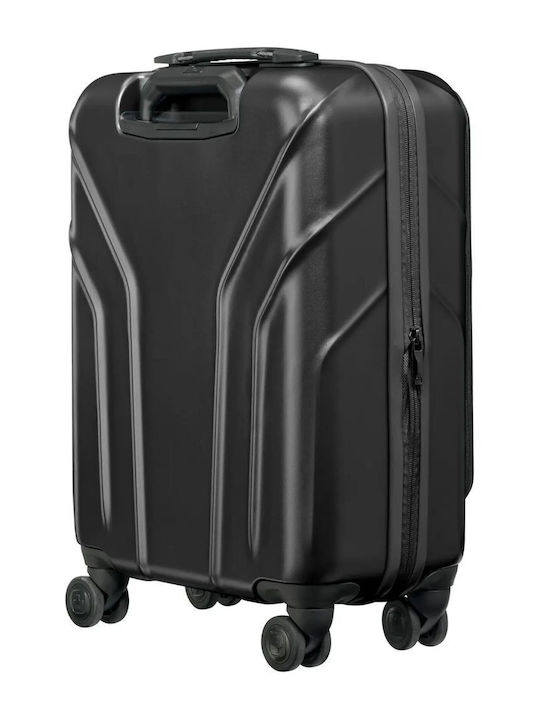 Wenger Carry-on Βαλίτσα Ταξιδίου Καμπίνας Σκληρή Μαύρη με 4 Ρόδες Ύψους 54εκ.