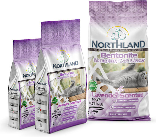 Northland Cat Litter with Scent Lavender 10lt