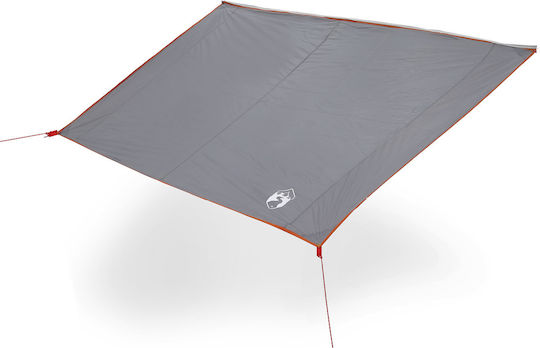 Vidaxl Waterproof Caravan Tent Gray Orange 300x240 Cm Ready for Your Adventures