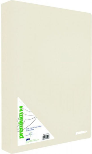 A&G Paper Clipboard with 2 Rings for Paper A4 Transparent 1pcs