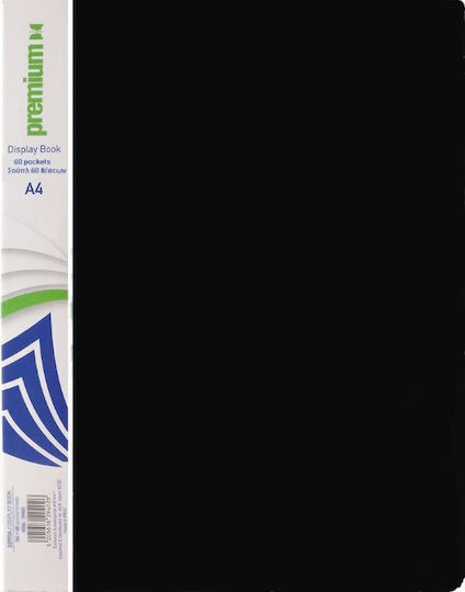 Black Clipboard Cover 0.60mic 60sheets
