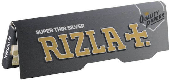 Rizla Super Thin Silver Zigarettenpapier 50 Blätter 1Stück