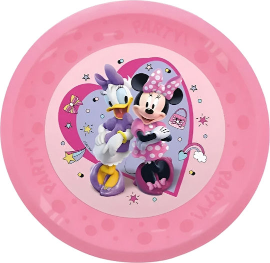 Disney Minnie Mouse Mickey Πιάτο για Party 4τμχ