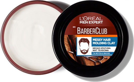 L'Oreal Paris Men Expert Barber Club with Cleaning Gel 3 in 1 200ml & Clay 75ml