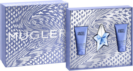Mugler Angel Дамски Комплект с Лосион за тяло