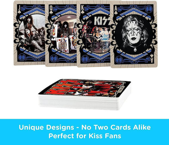 Kiss Photos Playing Cards