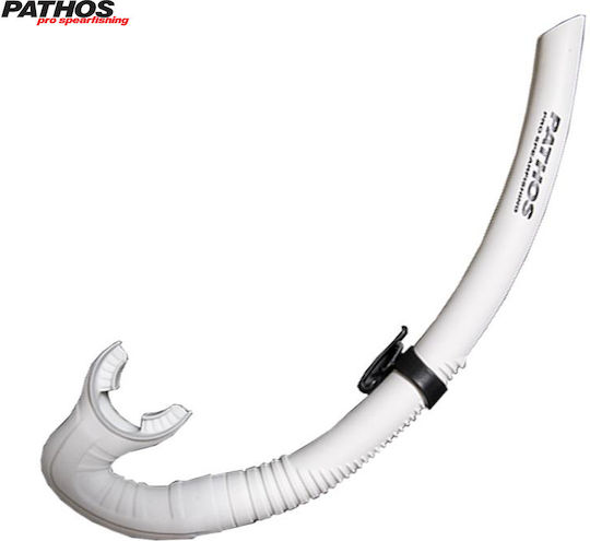 Pathos Med Snorkel White With Silicone Mouthpiece