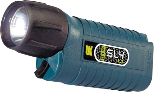 UK Kinetics Kinetics UK SL4 Eled Φακός Κατάδυσης LED με Φωτεινότητα 400lm για Βάθος έως 190m Μαύρος