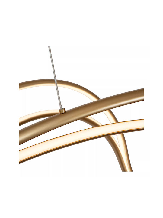 Lucide Lightning Sardana Pendant Light Gold